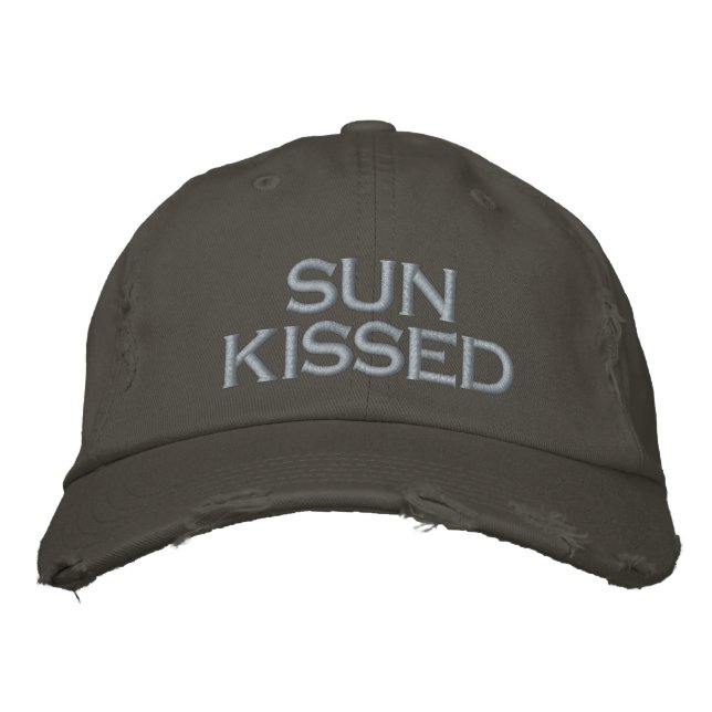 Lake Life SUN KISS Embroidered Hat (Front)