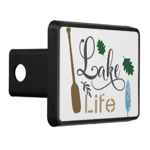Lake Life Trailer Hitch Cover