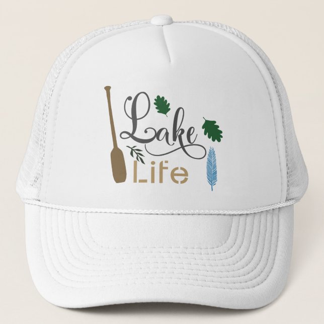 Lake Life Trucker Hat (Front)