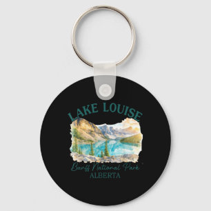 Lake Louise Alberta Banff National Park Canada Keychain