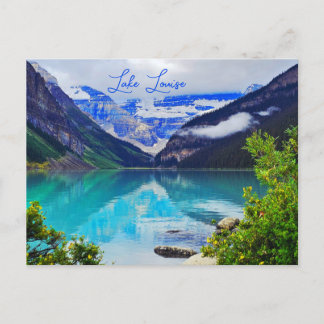 Lake Louise Alberta Canadian Rockies Postcard