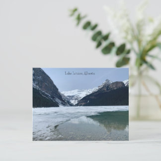 Lake Louise, Alberta Famous Tourism Spot Postcard