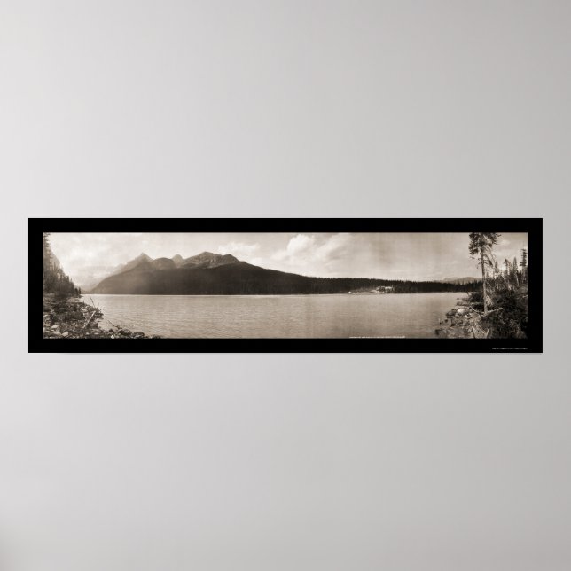 Lake Louise Alberta Photo 1907 Poster (Front)