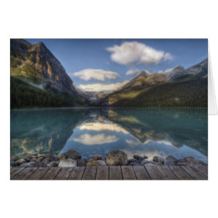 Lake Louise at sunrise, Banff National Park,