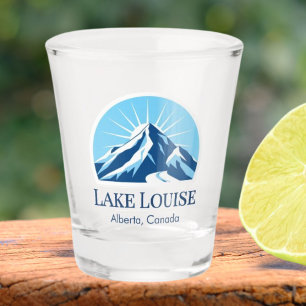 Lake Louise Banff Alberta Canada Shot glass