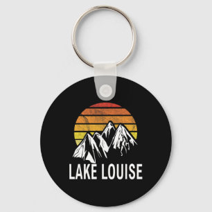 Lake Louise Banff Alberta Canada Ski Resort Snowbo Keychain