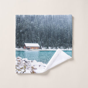 Lake Louise Banff National Park Alberta Canada Wash Cloth