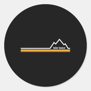 Lake Louise Canada Classic Round Sticker
