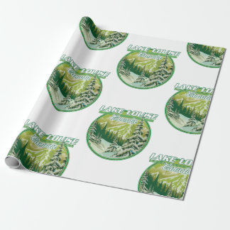 Lake Louise Canada logo Wrapping Paper