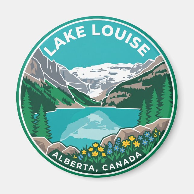 Lake Louise Canada Magnet (Front)