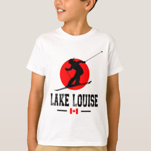Lake Louise Canada Ski Resort Rocky Mountains Skii T-Shirt