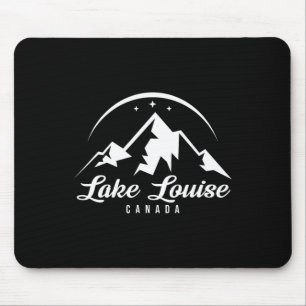 Lake Louise Canada Ski Resort Skiing Snowboarding  Mouse Pad