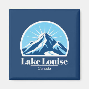 Lake Louise Canada ski resort souvenir gift Magnet