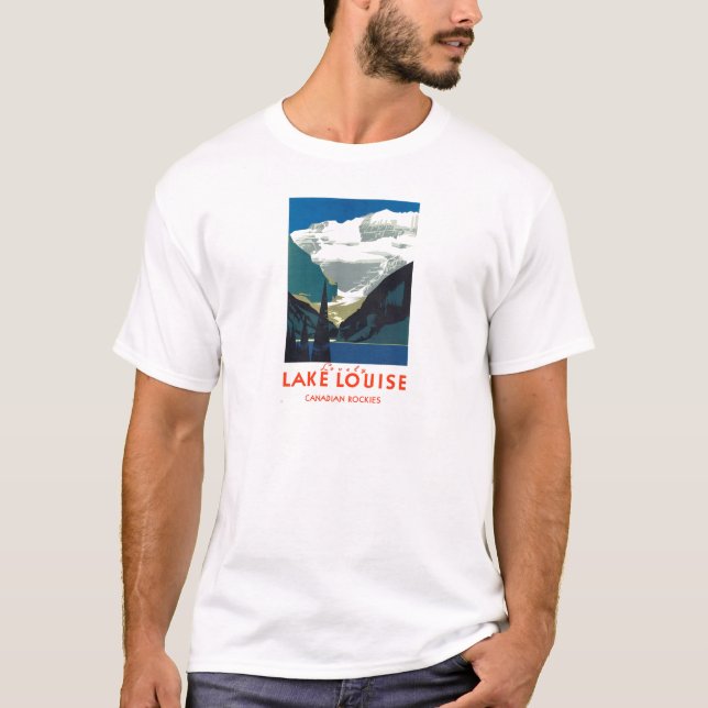 Lake Louise Canadian Rockies Canada T-Shirt (Front)