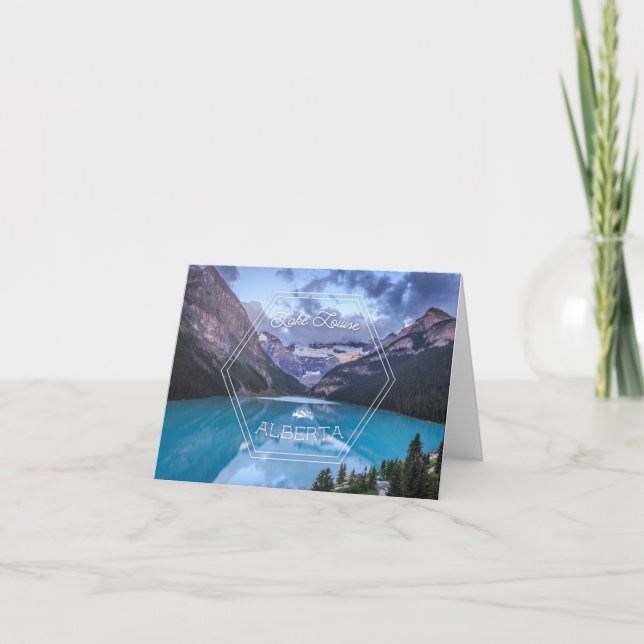 Lake Louise Series 02 Greeting Card (Front)