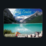 Lake Louise - Souvenir Fridge Magnet<br><div class="desc">Lake Louise is one of the most famous lakes in the world. The turquoise water seems to be unreal. Lake Louise is on of the most popular spots in Banff National Park in the Canadian Rocky Mountains.</div>