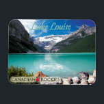 Lake Louise - Souvenir Fridge Magnet<br><div class="desc">Lake Louise is one of the most famous lakes in the world. The turquoise water seems to be unreal. Lake Louise is on of the most popular spots in Banff National Park in the Canadian Rocky Mountains.</div>