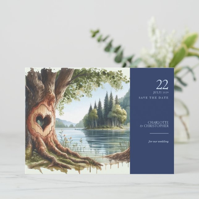 Lake Love Save The Date (Standing Front)