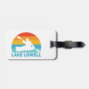 Lake Lowell Idaho Kayak Luggage Tag