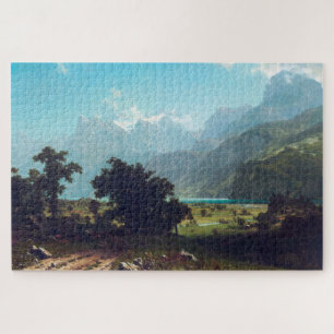 Lake Lucerne, Albert Bierstadt Jigsaw Puzzle