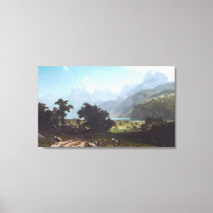 Lake Lucerne Canvas Print