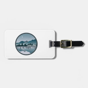Lake Lure North Carolina Reflection Luggage Tag