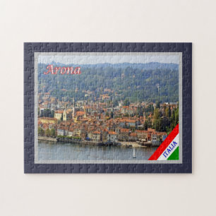 Lake Maggiore – Arona – Jigsaw Puzzle