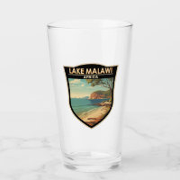 Lake Malawi Africa Travel Art Vintage