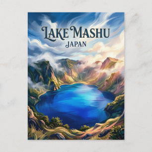 Lake Mashu Japan Postcard