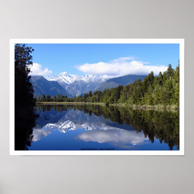 Lake Matheson Poster (Front)