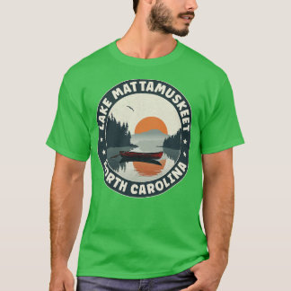 Lake Mattamuskeet North olina Sunset T-Shirt