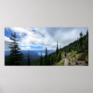 Lake McDonald frm Mt Brown - Glacier National Park Poster