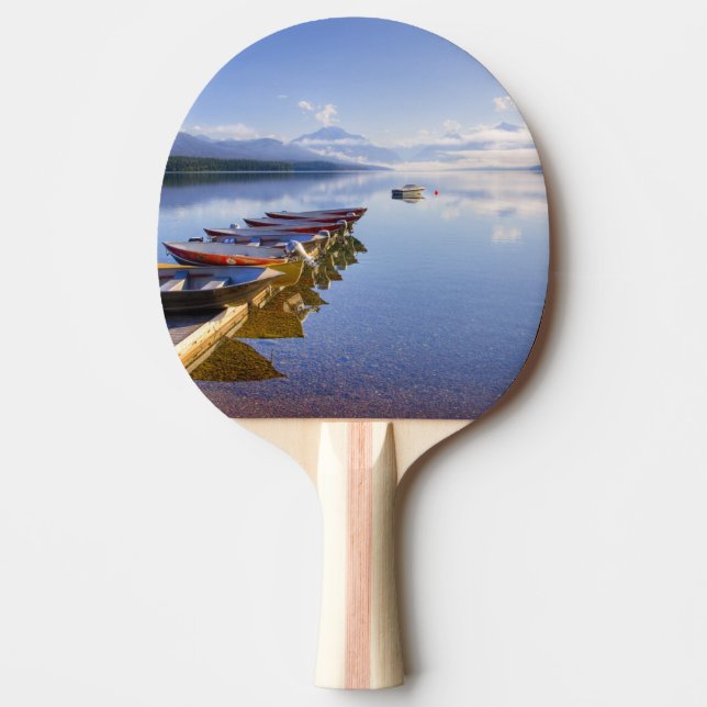 Lake McDonald, Glacier National Park, Montana, Ping Pong Paddle (Front)