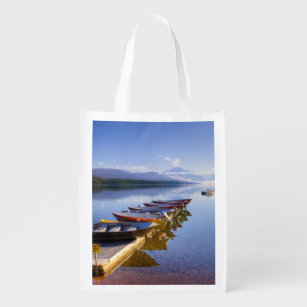 Lake McDonald, Glacier National Park, Montana, Reusable Grocery Bag