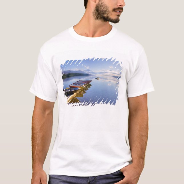 Lake McDonald, Glacier National Park, Montana, T-Shirt (Front)
