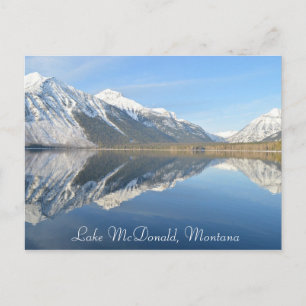 Lake McDonald, Montana Carte postale Keepsaké