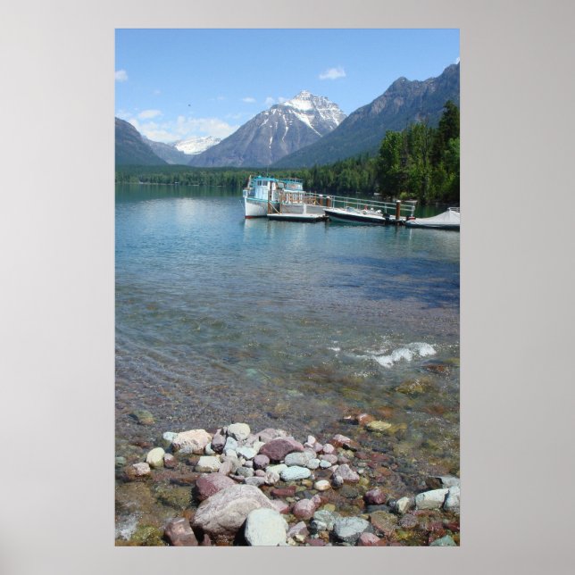 Lake McDonald Summer - Glacier Park Montana Poster (Front)