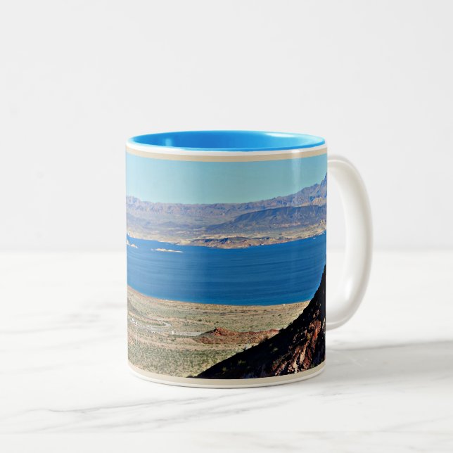 Lake Mead Hoover Dam Two Tone Cup (Front Right)