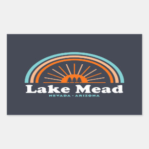 Lake Mead Nevada Arizona Rainbow Sticker