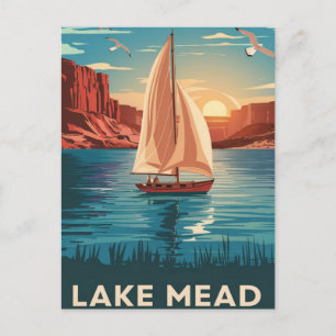 Lake Mead Nevada, Experience Serenity Postcard
