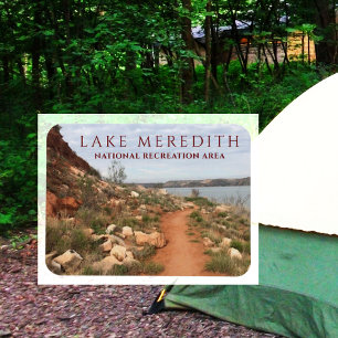 Lake Meredith, Turkey Creek Trail, Texas Magnet