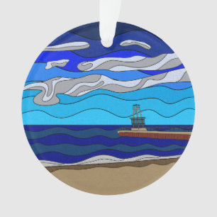 Lake Michigan - Acrylic Ornament