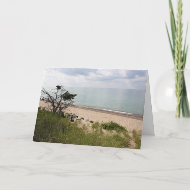 Lake Michigan Card (Front)