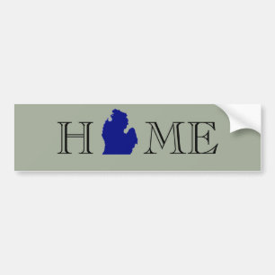 Lake Michigan - fun Great lake Sate -humour Bumper Sticker