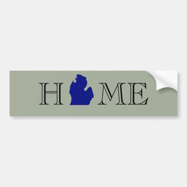 Lake Michigan - fun Great lake Sate -humour Bumper Sticker (Front)