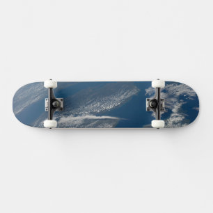 Lake Michigan, Lake Huron And State Of Michigan. Skateboard