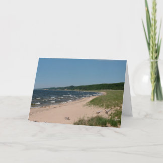 Lake Michigan Landscape 1 Card