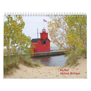 Lake Michigan Lighthouses Calendar