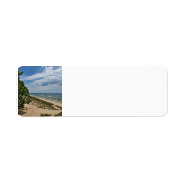 Lake Michigan, Muskegon address labels (Front)