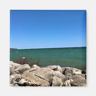 Lake Michigan, Port Washington, Wisconsin Magnet